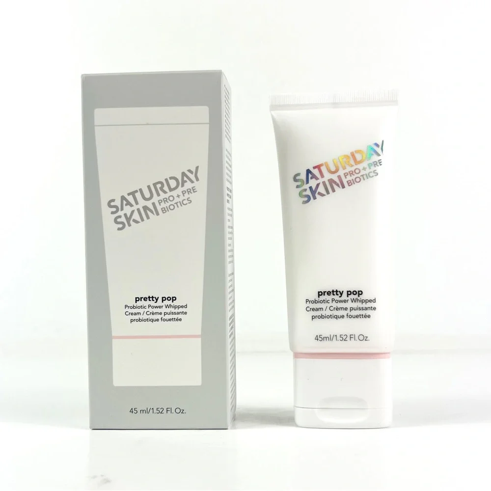 NEW Saturday Skin Pretty Pop Probiotic Powered Whipped Cream